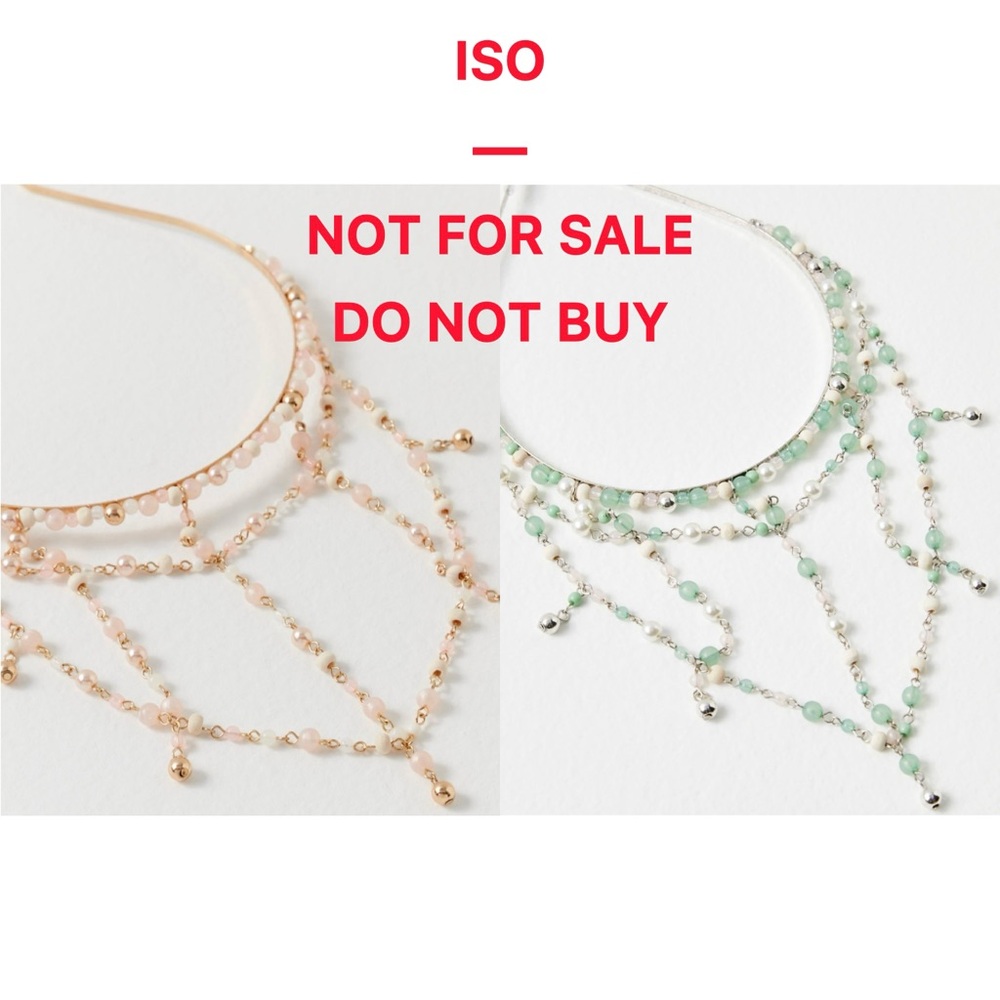 ISO: Free People There She Was Headband in Neutral *or* Sage / Oyster Mauve